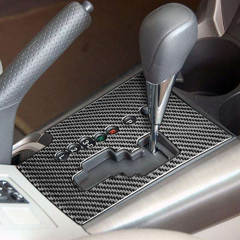 Auto Carbon Fiber Central Gear Shift Panel for Toyota Rav4 2006-2013