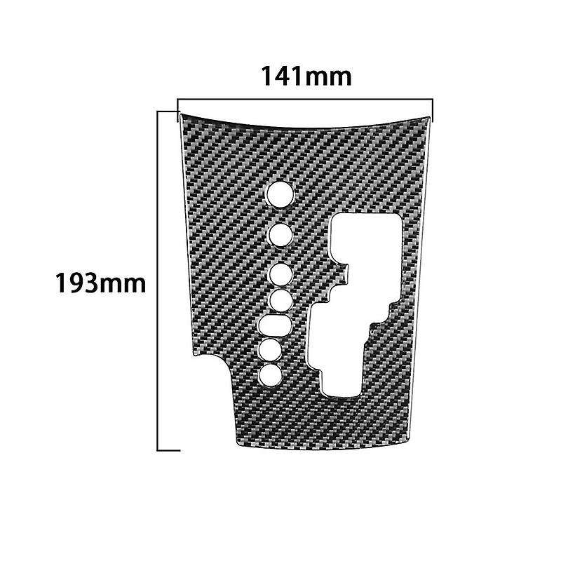 Auto Carbon Fiber Central Gear Shift Panel for Toyota Rav4 2006-2013