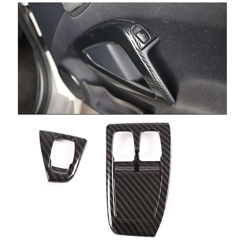 For Benz Smart 2010-14 Lift Switch Cover Trim Sticker ,carbon Fiber