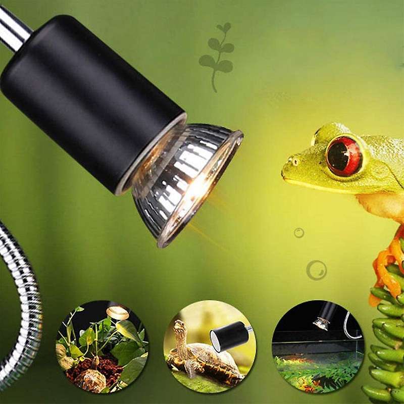 4-pack 50w 25w Uva + Uvb Full Spectrum Sun Lamp for Lizard Reptiles