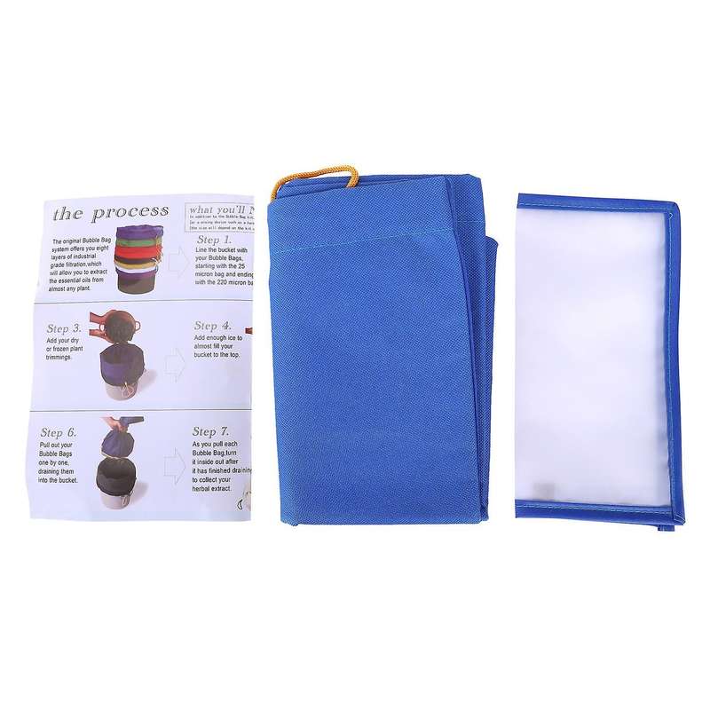 Extractor 5-gallon Bag(blue 220 Micron Hash Bag+pressing Screen)