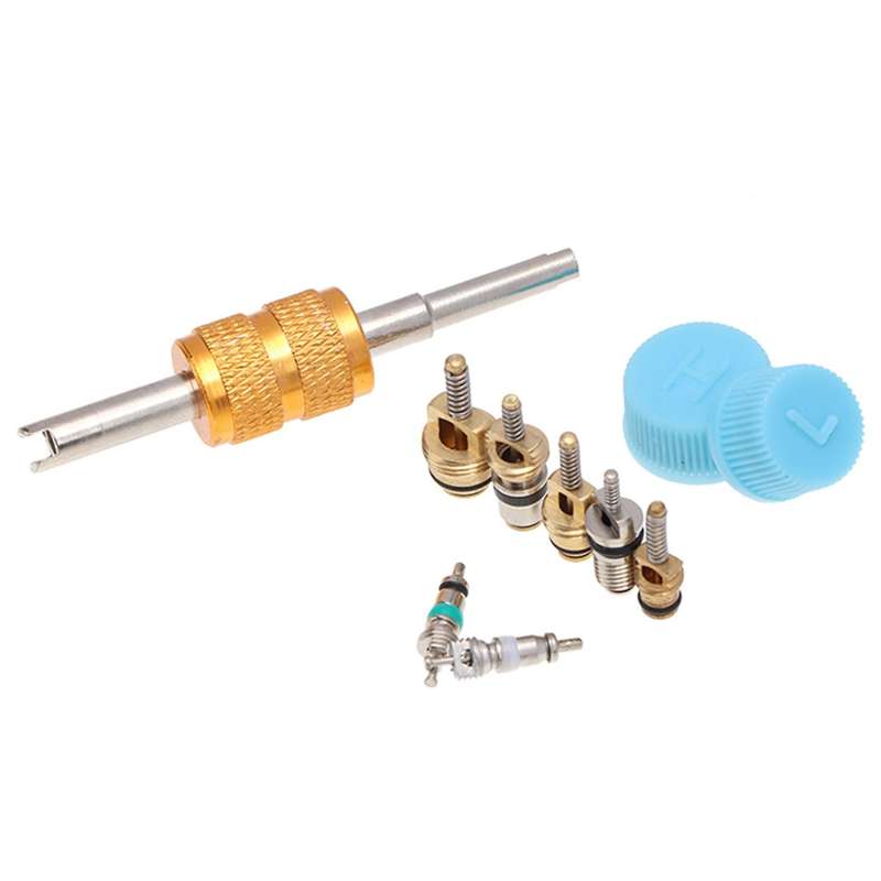 63pcs Boxed Car Air Conditioning Parts Valve Refrigeration Valve Core