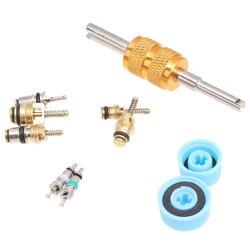 63pcs Boxed Car Air Conditioning Parts Valve Refrigeration Valve Core