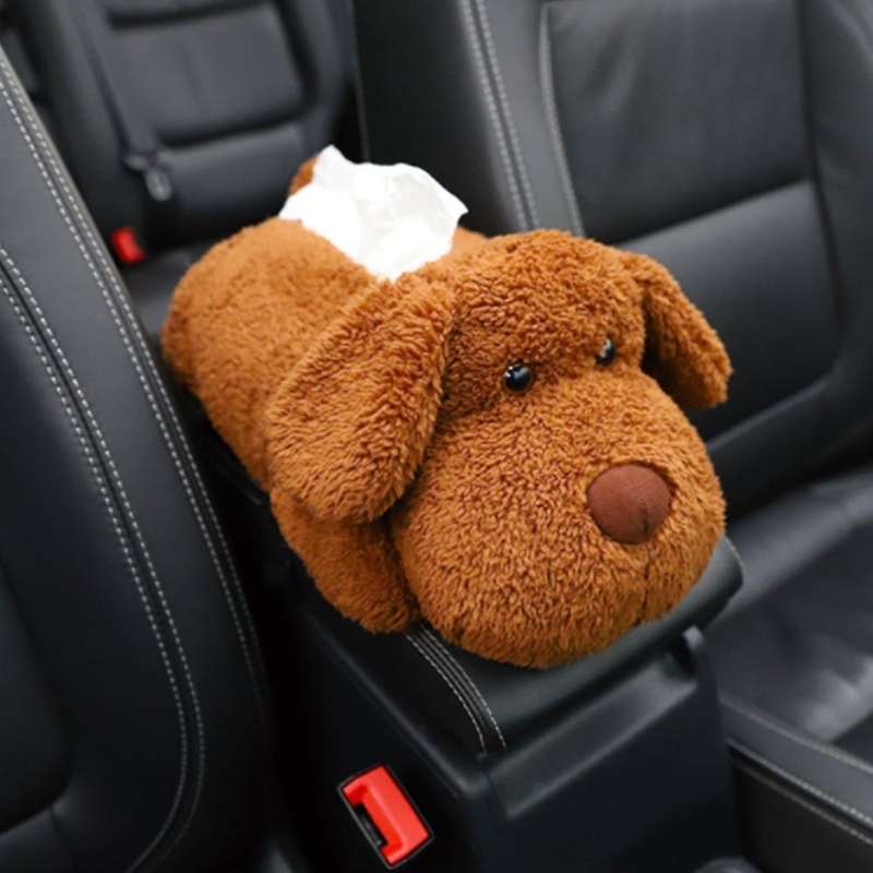 Universal Car Armrest Box Tissue Box Car Interior Accessories
