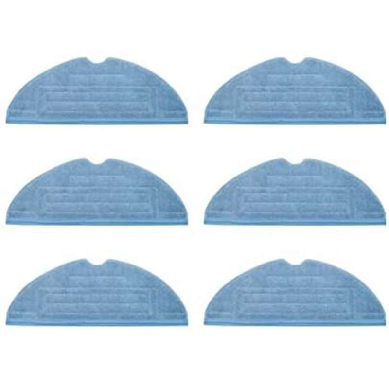 6pcs Vacuum Mop Replacement Pads for Roborock T7s T7s Plus S7