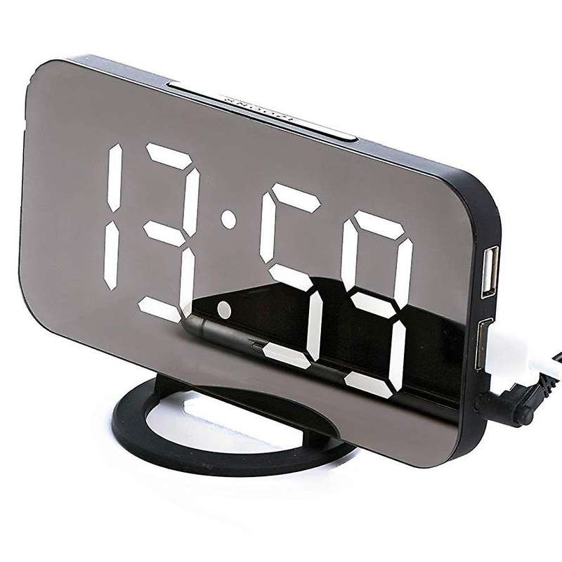 Digital Alarm Clock - Stylish Led Clock with The Usb Port,display