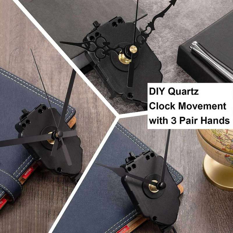 Quartz Pendulum Trigger Clock Movement Kit with Straight Clockhand
