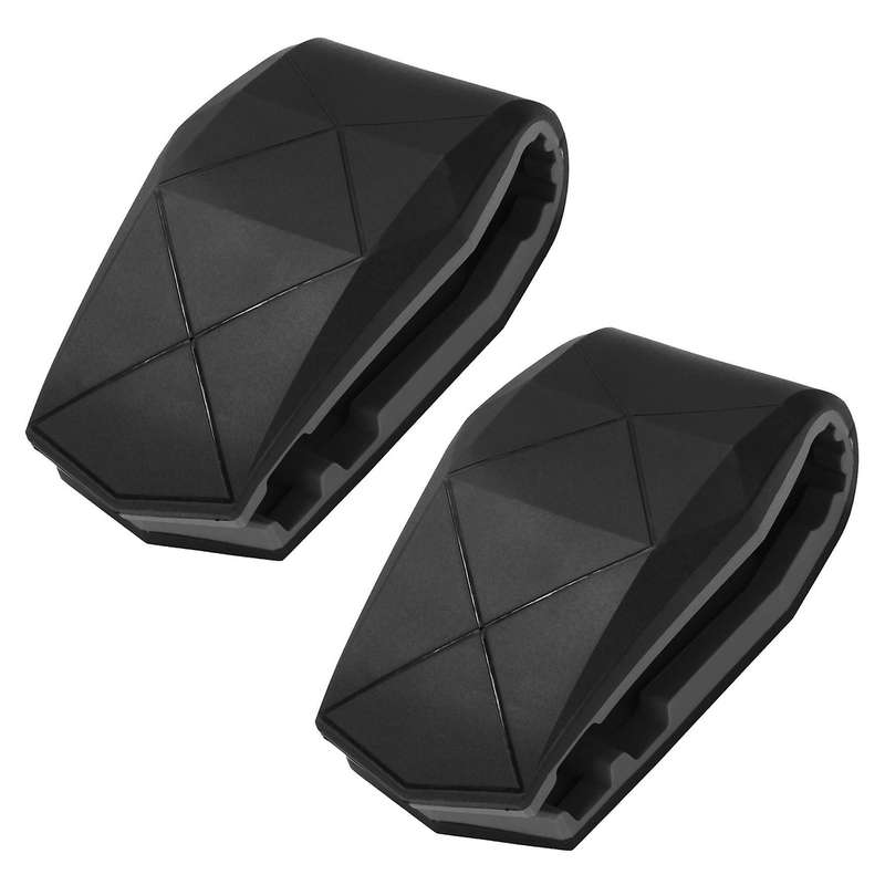 2x Universal Crocodile Clip Car Phone Gps Mount Holder Stand, Grey