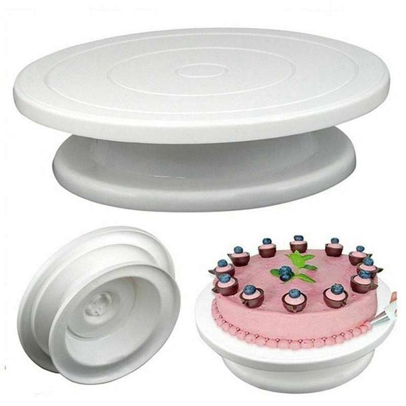 Cake Turntable Rotating Anti-skid for Kitchen Diy Baking Tool A