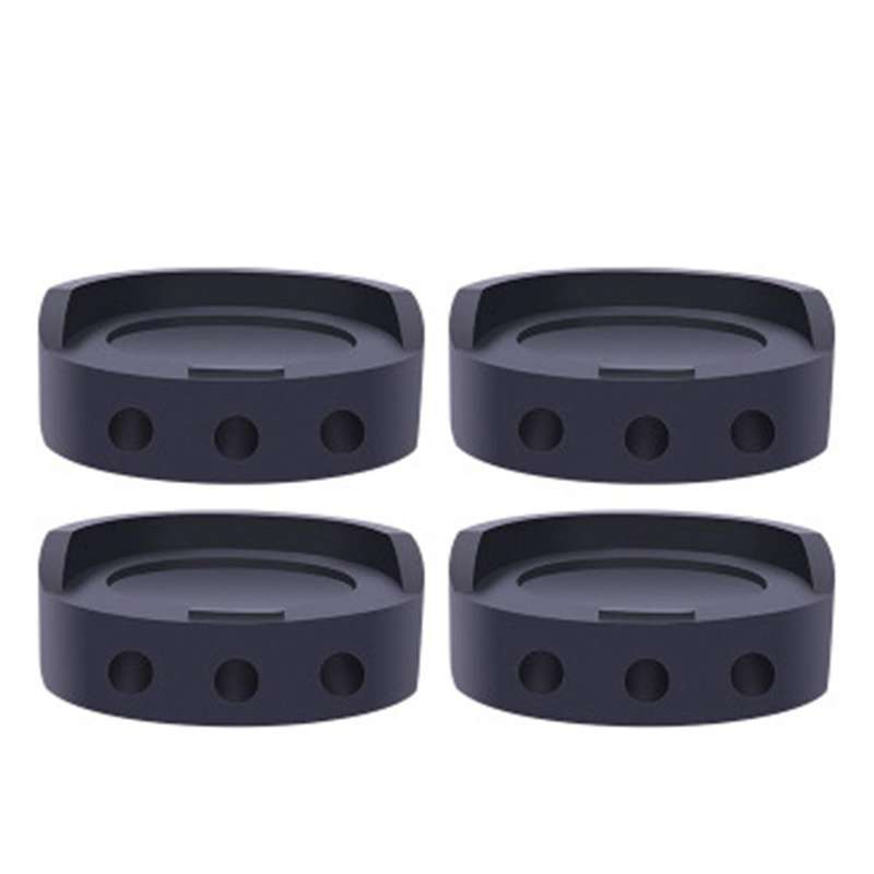 4pcs Refrigerator Washing Machine Heightened Anti-slip Mat Universal