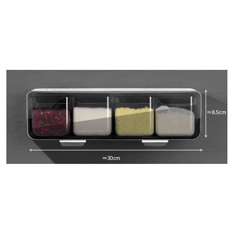 Kitchen Seasoning Storage Box Spice Box Salt Monosodium B