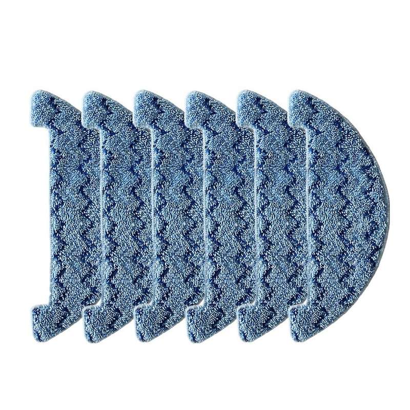 6pcs Mop Cloth Pads Replacement for Ilife A7 A9s Mop Washable