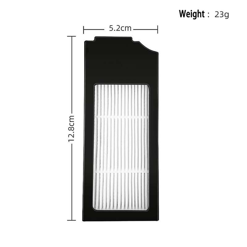 Hepa Filter Main/side Brush for Ecovacs Deebot X1 Turbo / Omni Robot