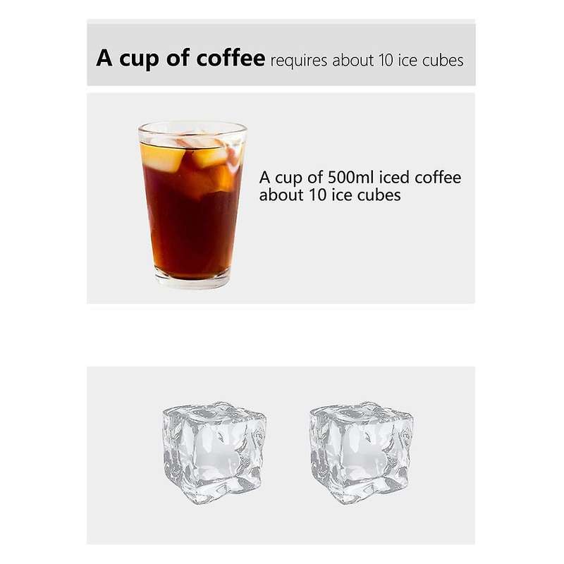 Ice-cube Tray with Lid and Bin, for Freezer,comes with Ice Container