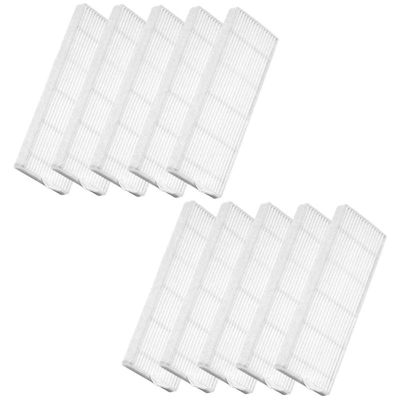 10pcs Hepa Filter Replacement for Conga Robot 1209 1390 Spare Parts