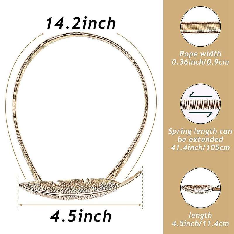 Curtain Tiebacks Spring Design Curtain Ties for Drapes Curtain Gold