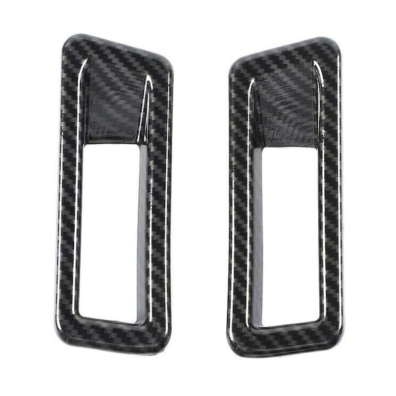 Tailgate Rear License Plate Light Decoration Cover Trim,carbon Fiber