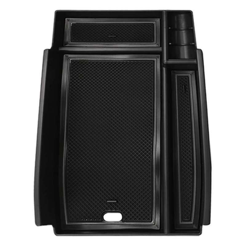 Center Console Organizer for Ford Bronco Sport 2021 2022, Black