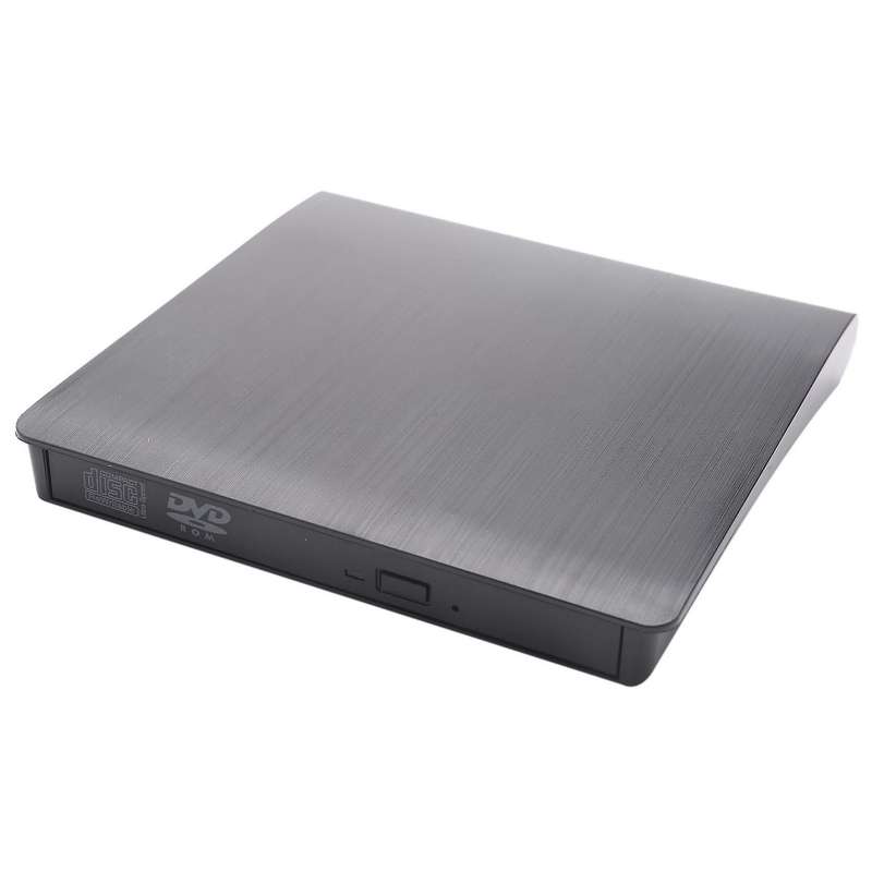 External Cd Dvd Drive with Case Usb 3.0 for Macbook Air Pro Laptop Pc