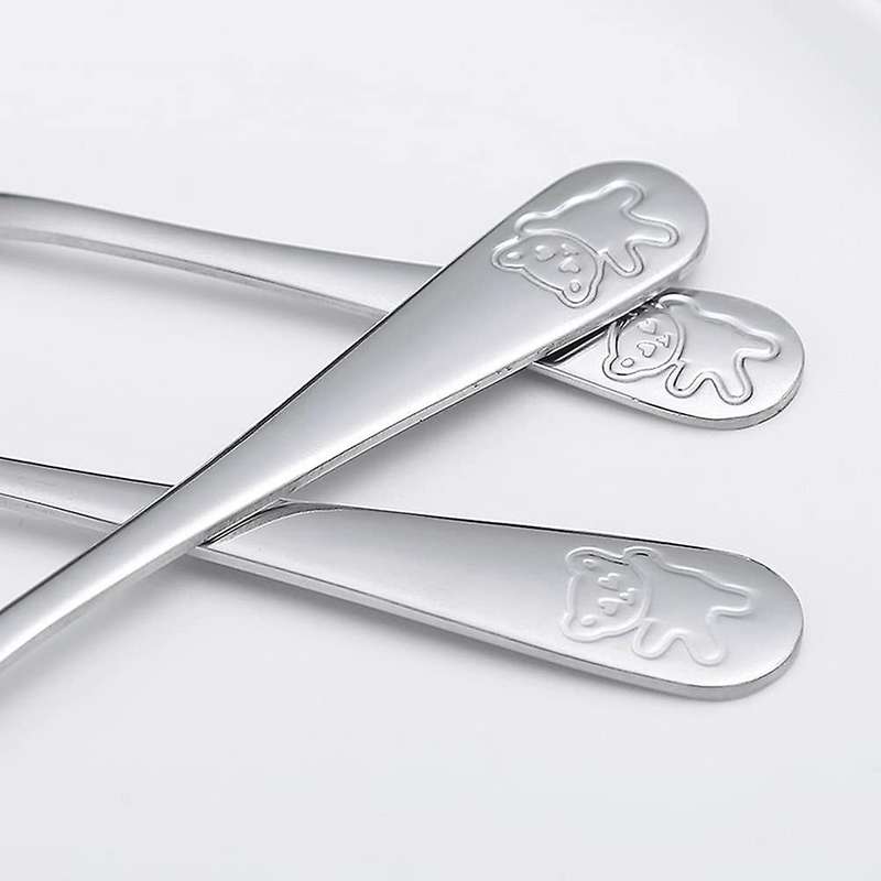 9 Pieces Stainless Steel Kids Spoons,kids Cutlery Spoons