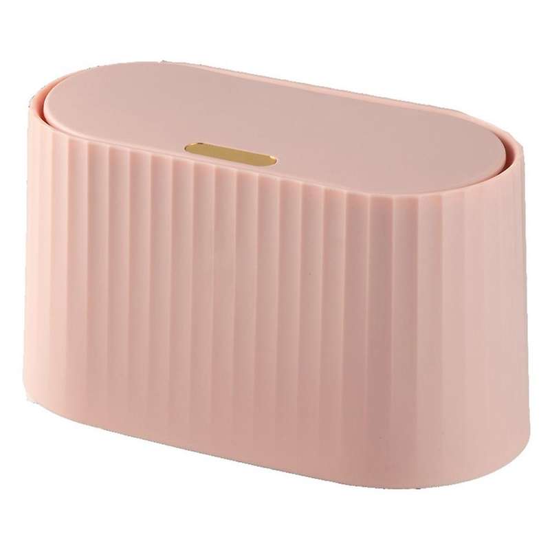 Mini Trash Can Small Waste Bin Desktop Garbage Basket Home,b