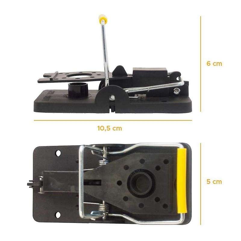 Mouse Trap, Reusable and Easy to Use Snap Traps, Pack Of 6