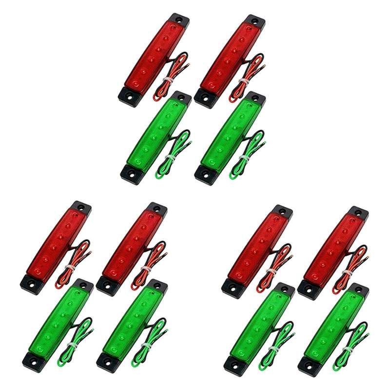 4pcs Boat Navigation Led Lights Stern Lights Boats Starboard Light