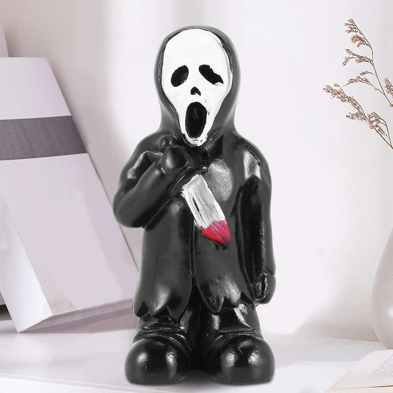 Horror Figurine Halloween Decoration Graveyard Grave Resin Ornaments