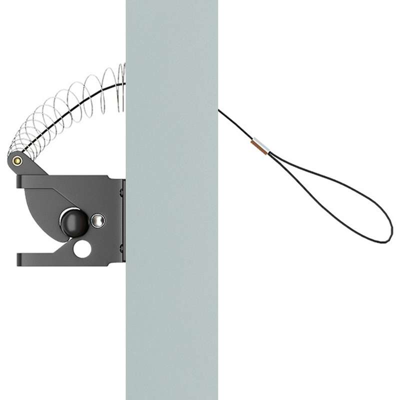 Automatic Latch Fence Latch Buckle Automatic Padlock Home Hardware