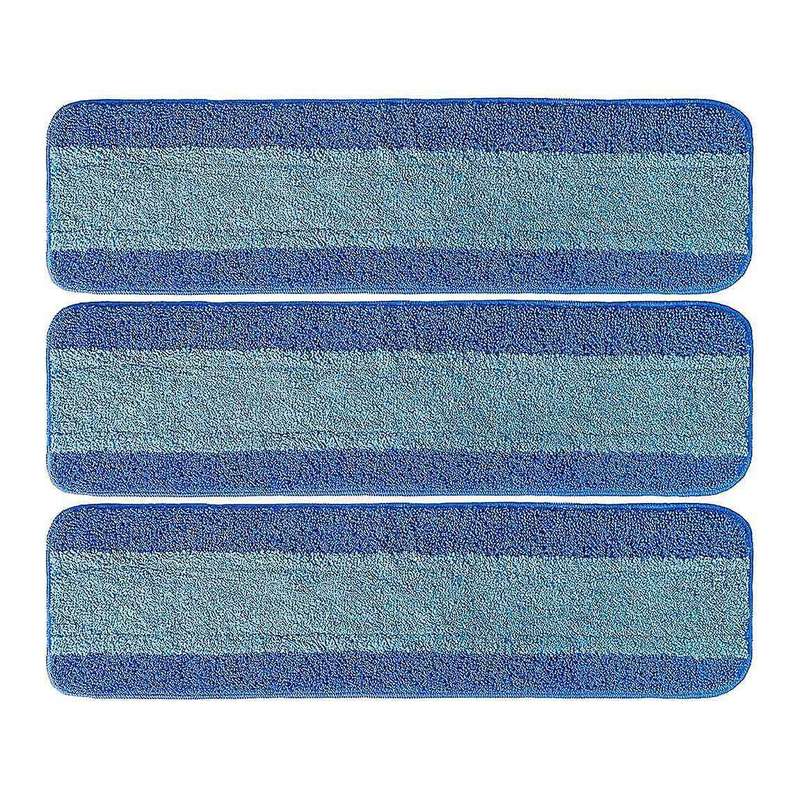 3 Pack Microfiber Mop Pads for Bona Mop for Hardwood Floor Cleaner