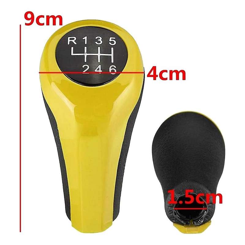 Car Gear Shift Knob 5 Speed For-bmw X1 X3 X5 E90 E91 E92 E81 E82