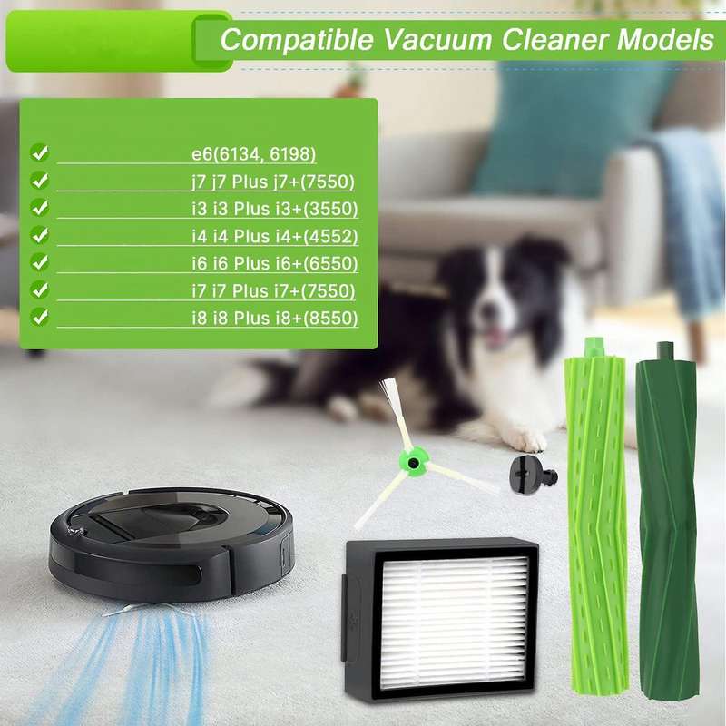 Replacement Parts for Irobot Roomba I &e Series E5 E6 E7 I7 I7+ I3