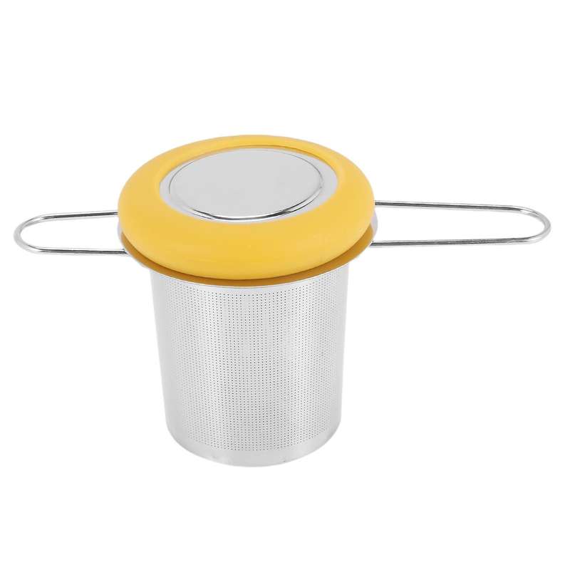 2 Pack Tea Infusers with Strainer with Folding Handle Extra Fine