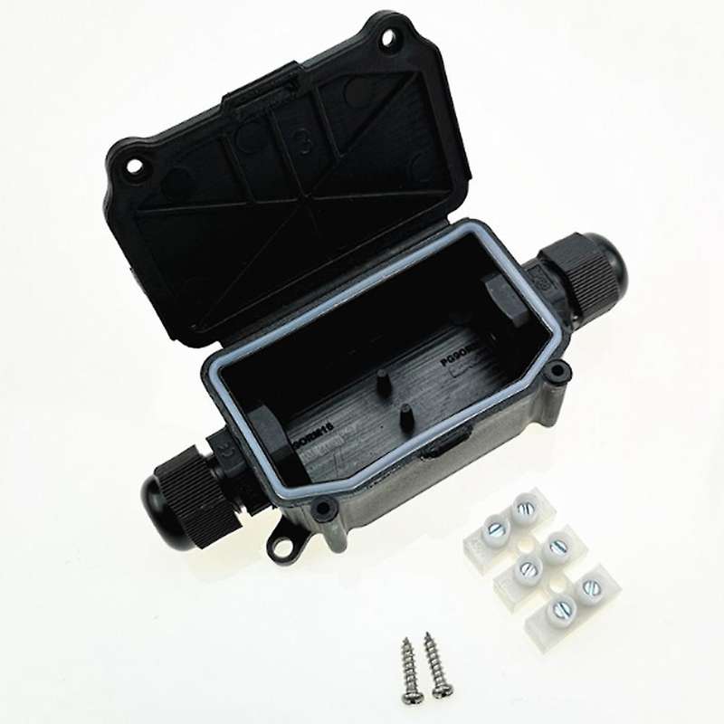 2x Waterproof Junction Box,ip66 Waterproof Cable Connector,pg9 Gland