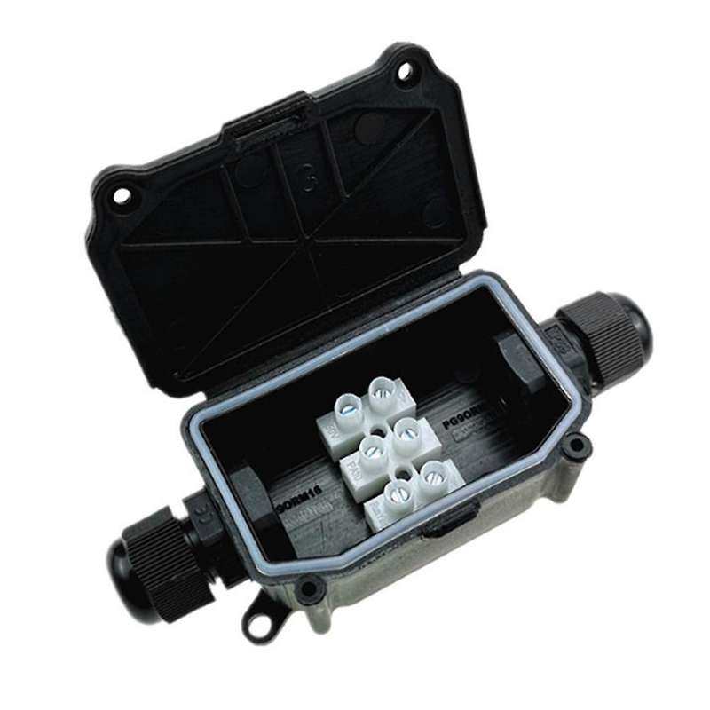 2x Waterproof Junction Box,ip66 Waterproof Cable Connector,pg9 Gland