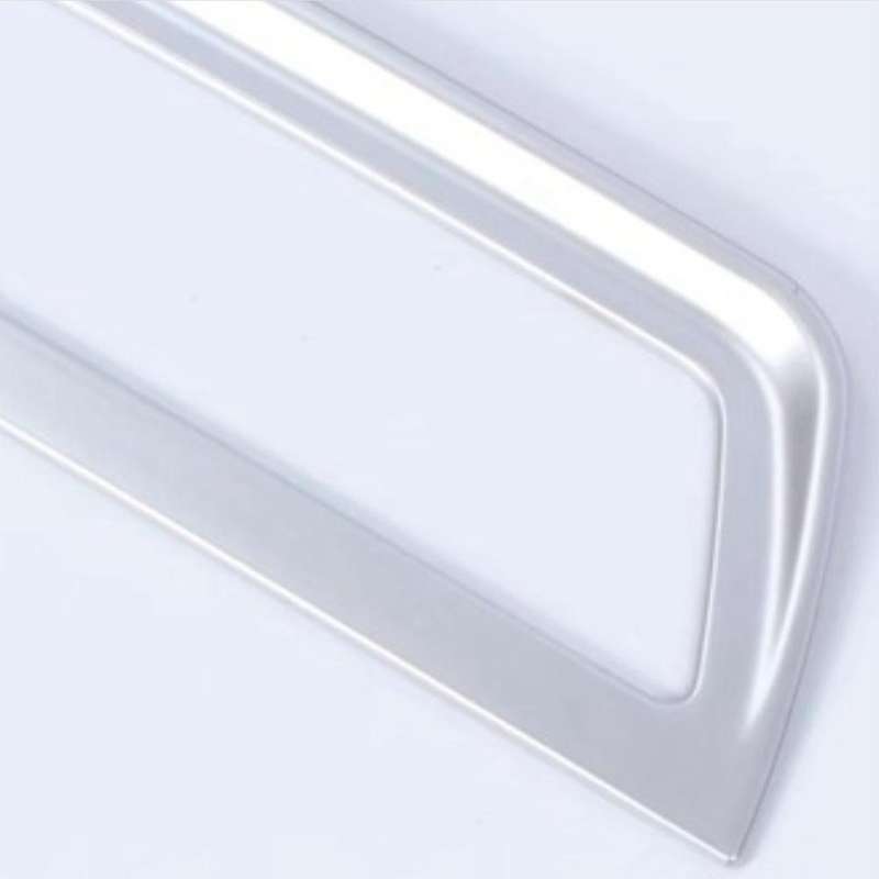 Car Display Panel Frame Back Screen Silver
