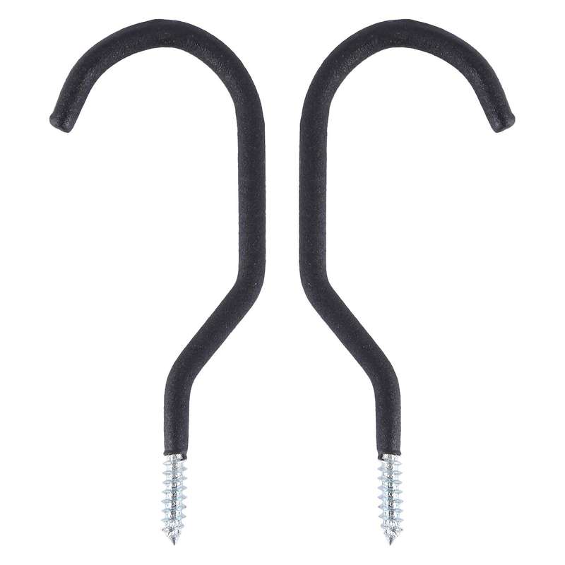 9 Pack Bike Storage Hook Rack, Heavy Duty Large Screw Hooks