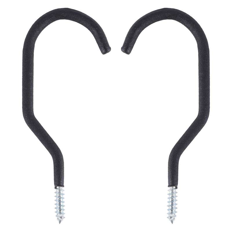9 Pack Bike Storage Hook Rack, Heavy Duty Large Screw Hooks