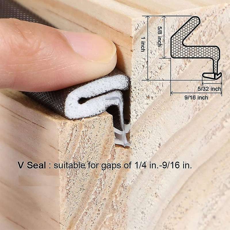 3pcs 78.7 Inch  Door Weatherstrip for Various Doors with Slot,brown