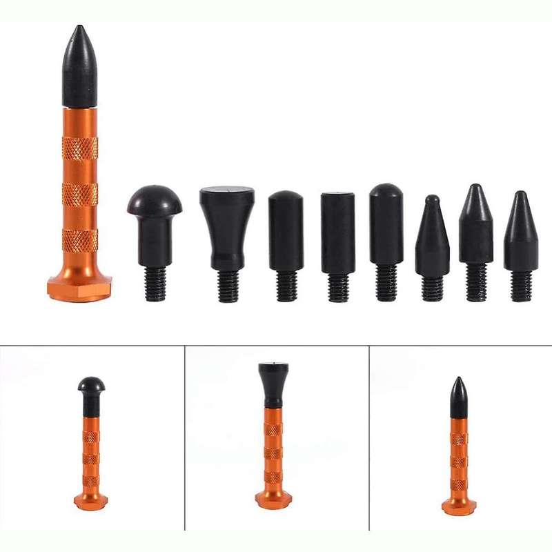 Car Body Paintless Dent Repair Tools with Knock Down Head Tap Tools