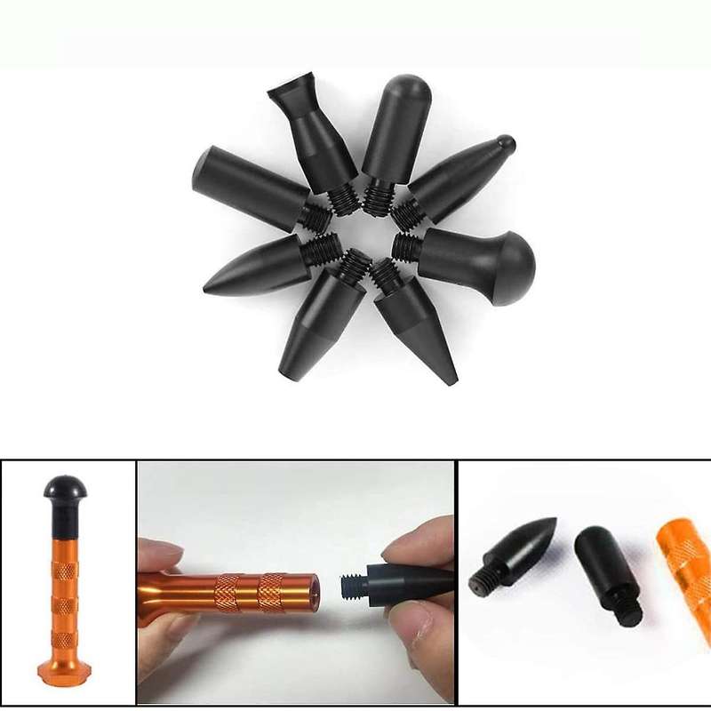 Car Body Paintless Dent Repair Tools with Knock Down Head Tap Tools