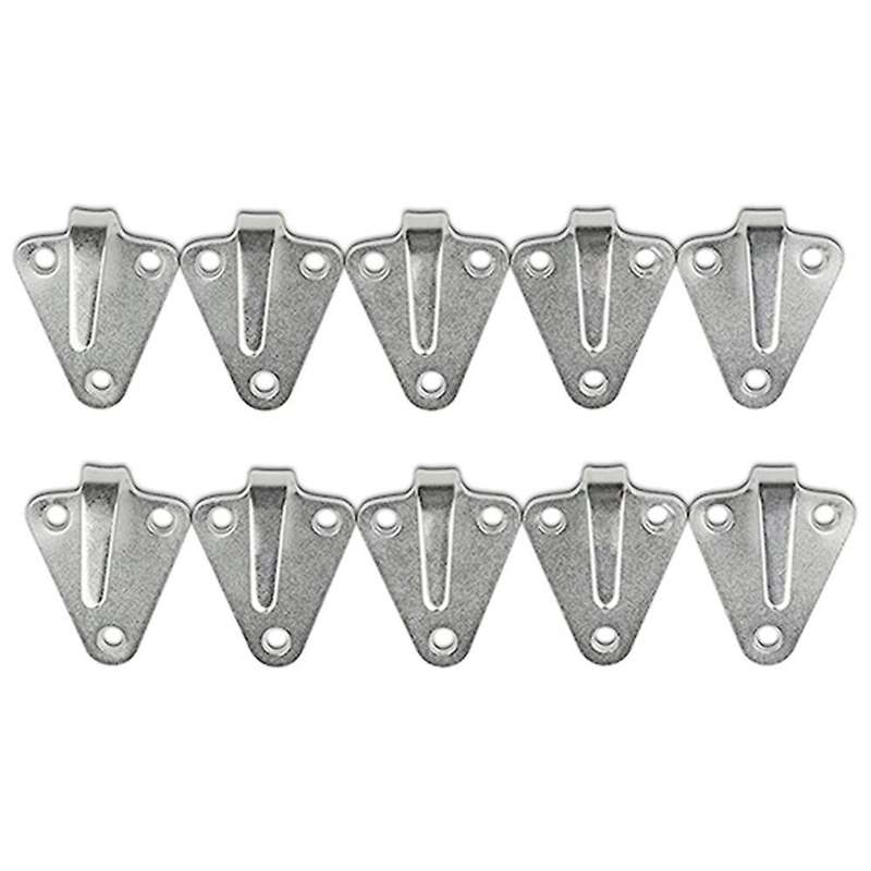 Three-hole Waterproof Tarpaulin Hook Iron Plate Hook for Trailers