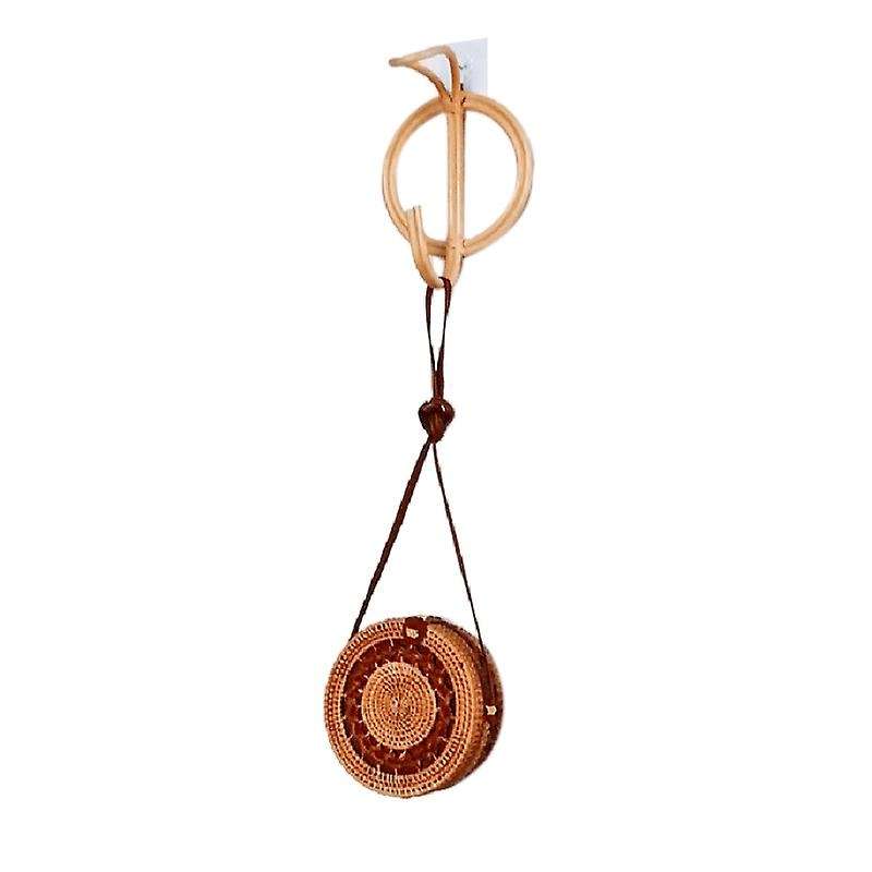 Rattan Clothes Hook Retro Clothes Hook Simple Homestay Room Wall Rack