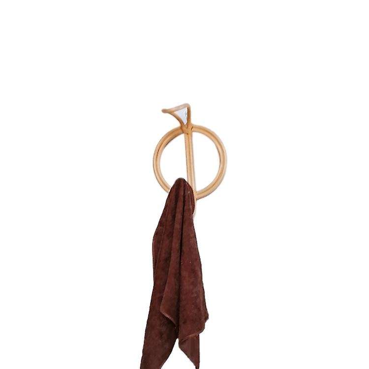 Rattan Clothes Hook Retro Clothes Hook Simple Homestay Room Wall Rack
