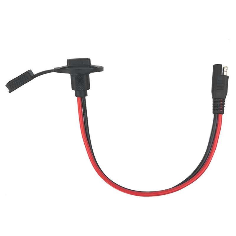 Sae Connector - 12 Awg Sae Cable for Solar Generator Battery Charger
