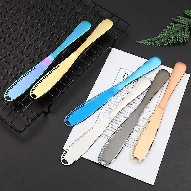 4pcs Stainless Steel Butter Knife Dessert Tools Breakfast Tool