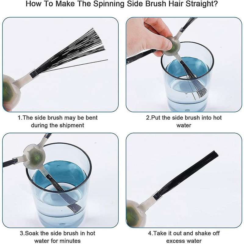 14pcs Parts for Lefant M210 M210s M210b M213 Mop Filter Side Brush