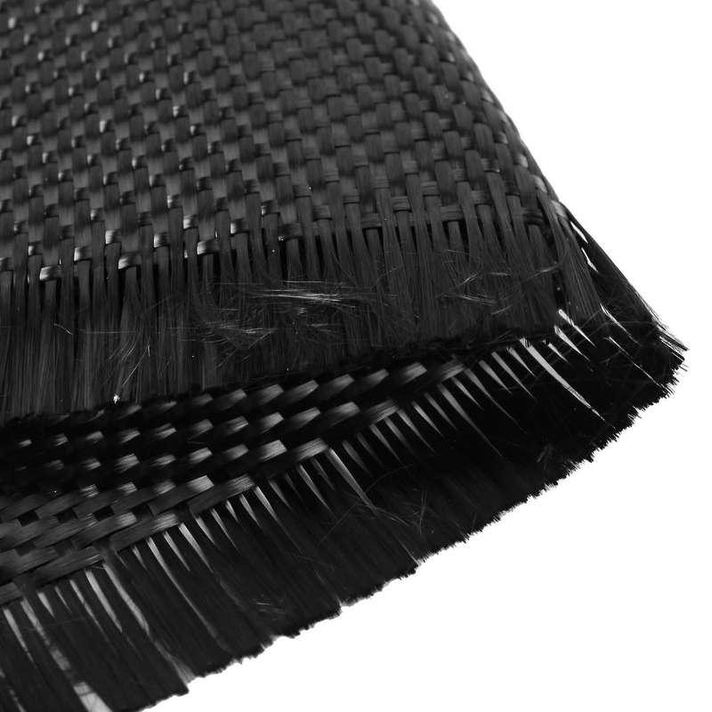 3x 3k Real Plain Weave Carbon Fiber Cloth Tape 8inch X 12inch