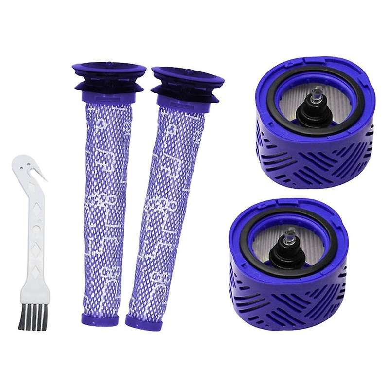 Hepa Pre Filters and Post Filter Replacement for Dyson V6 Absolute