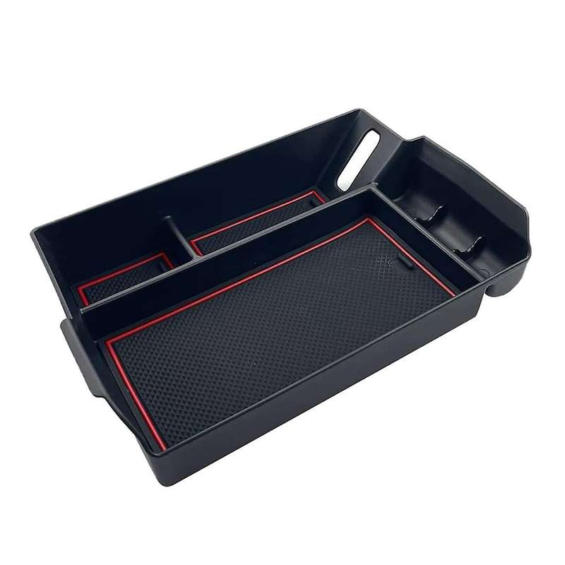 Center Console Organizer for 2021 2022 Toyota Sienna Xl40, Red